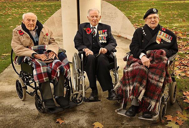 William Stone Henry Allingham And Harry Patch