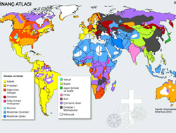 İşte dünyanın inanç haritası 