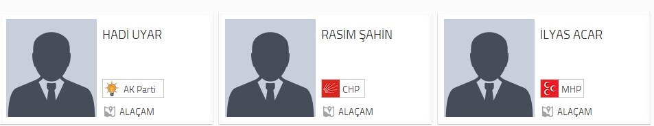  Samsun Alaçam Belediye Başkan adayları