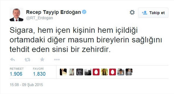 cumhurbaşkanı recep tayyip erdoğan sigara karşıtı tweetler.jpg
