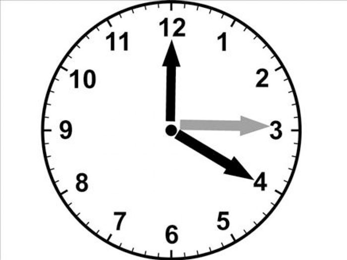saatler bu gece saat 03.00'da 1 saat ileri alınacak saatler 04.00'a çekilecek