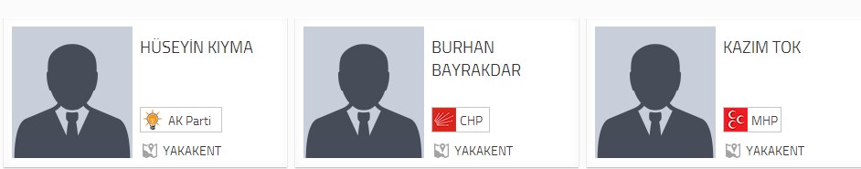 Samsun Yakakent Belediye Başkan adayları